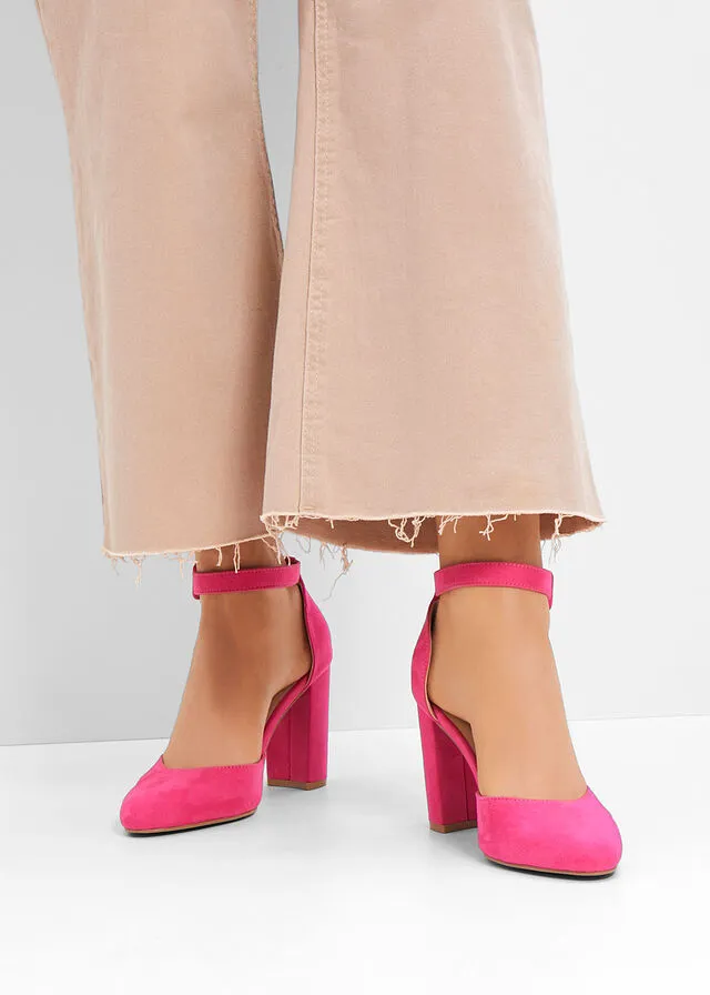 Zapatos de tacón con correa Pink lady