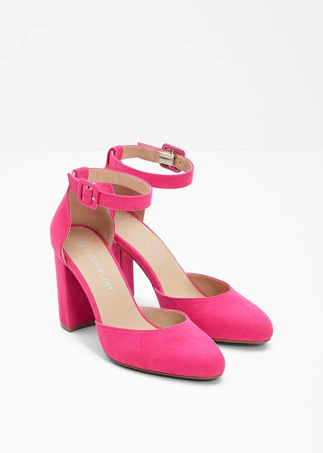 Zapatos de tacón con correa Pink lady