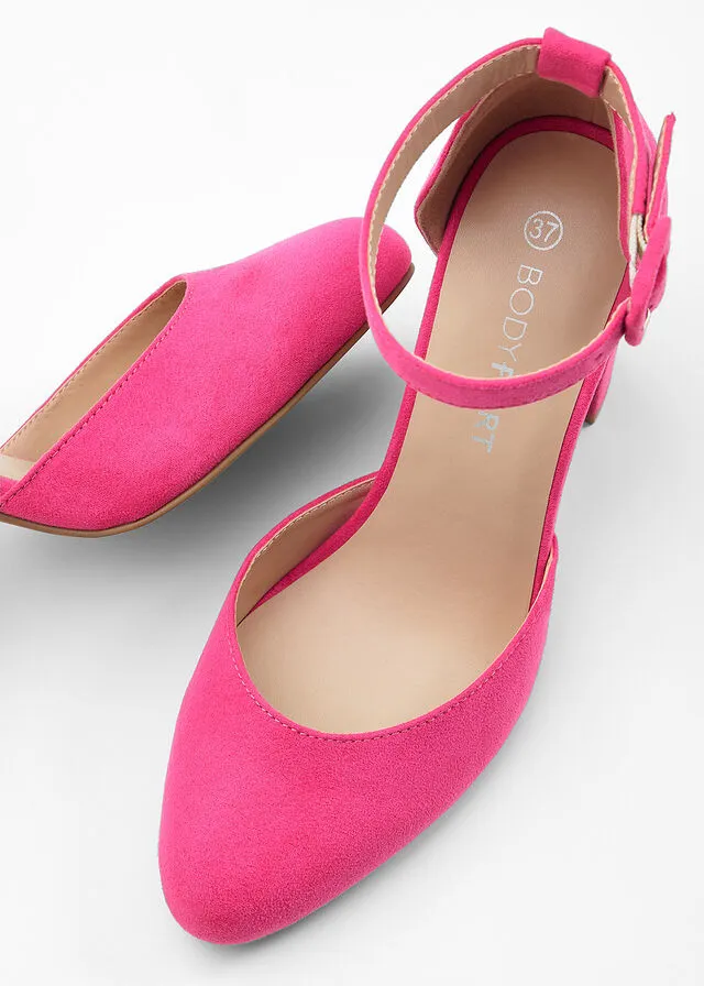 Zapatos de tacón con correa Pink lady