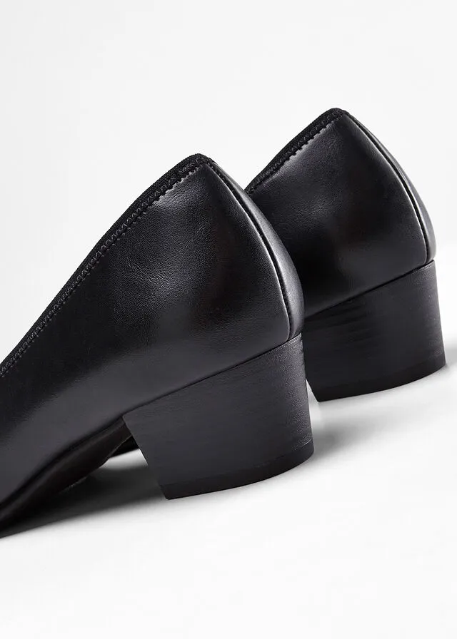 Zapatos de tacón Jana de ancho cómodo Negro