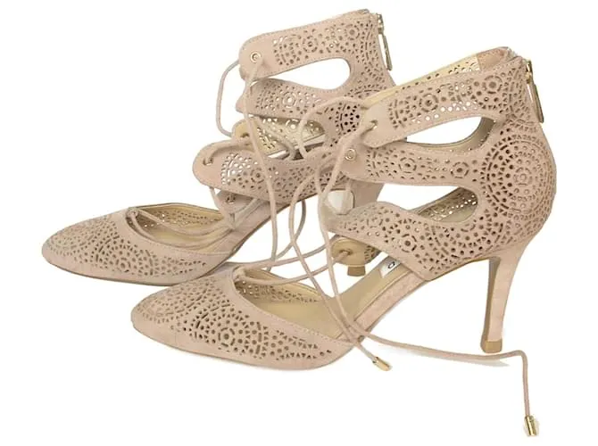 Zapatos de tacón KARL LAGERFELD Beige Gris 