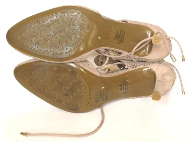 Zapatos de tacón KARL LAGERFELD Beige Gris 