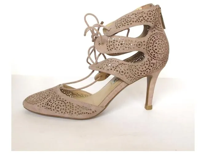 Zapatos de tacón KARL LAGERFELD Beige Gris 