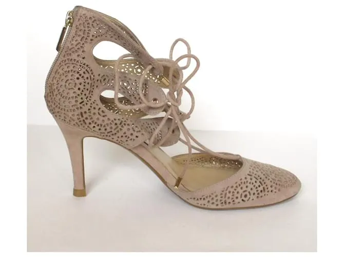 Zapatos de tacón KARL LAGERFELD Beige Gris 