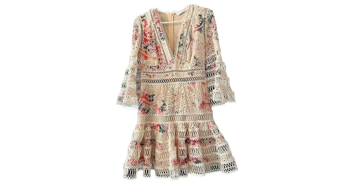 Zimmermann Vestidos Multicolor 