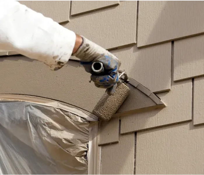 ZINSSER ALLCOAT PINTURA EXTERIOR PARA PAREDES RAL 7013 GRIS MARRóN  1 LITRO